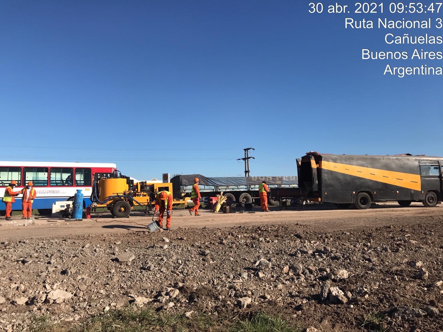 Junta de dilatación tipo Thormack en puente — Zona Norte Buenos Aires